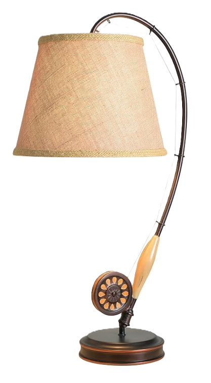 Kenroy Fly Rod Table Lamp