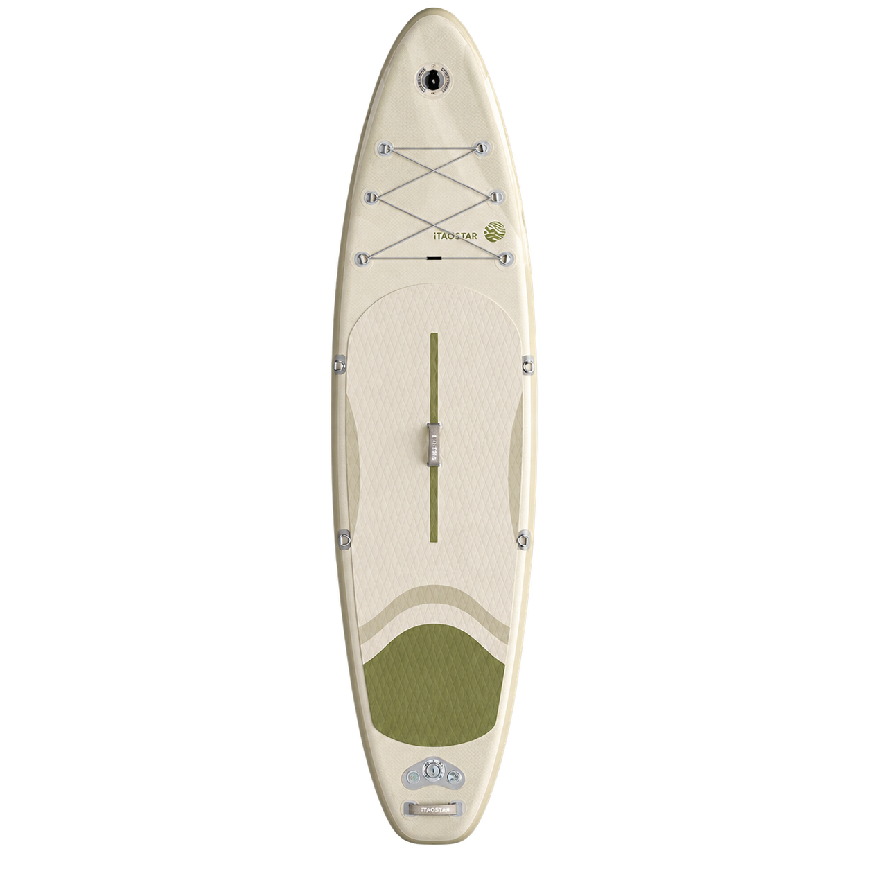 iTAOSTAR M01A Mellow Inflatable Paddle Board — Ivory White